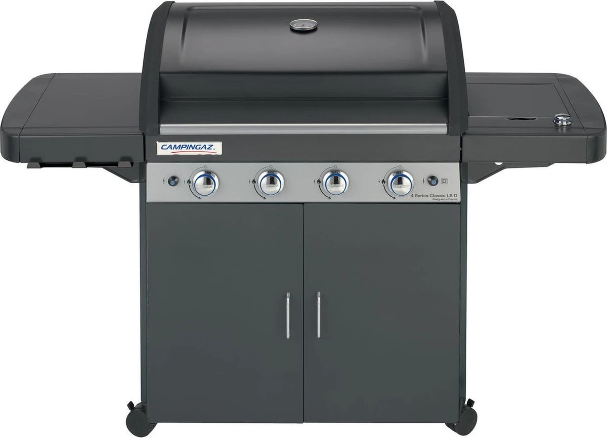 Campingaz 4 Series Classic LS Gasbarbecue - 4 Branders - Zwart - BBQ 3 Campingaz 4 Series Classic LS Gasbarbecue - 4 Branders - Zwart - BBQ