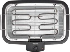 Tristar BQ-2813 Electrische Tafelbarbecue - Grilloppervlak (LxB) 38x22 Cm - 2000W - Zwart -Keuken BBQ 1200x885