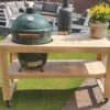BBQ Tafel - Geschikt Voor Big Green Large/Bastard Large/Bastard Large Urban/Yakiniku 19 Inch/Monolith Large - Eikenhout - 87 Cm -Keuken BBQ 1200x900