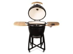 Patton - Kamado 21" - Premium Black - Keramische Barbecue - Incl. Bluetooth Kerntemperatuurmeter - LED Verlichting - Large - Compleet - Zwart -Keuken BBQ 1200x900 16