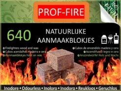 PROF-FIRE - 640 Aanmaakblokjes Bruin- Voordeelbox - Ecologisch - Milieuvriendelijk - CO2 Neutraal - Fire-Up Kwaliteit -Keuken BBQ 1200x900 33
