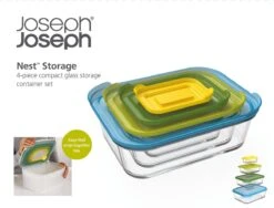 Joseph Joseph Nest Ovenschalen - Incl. Deksels - Glas - 4 Stuks -Keuken BBQ 1200x914 1