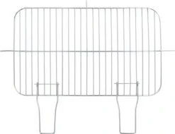 Verrijdbare Barbecue – Houtskool/Briketten - Verstelbare Grillplaat – Houten Tafel – Winscherm – Gewicht 5.9kg -Keuken BBQ 1200x924
