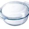 Pyrex - Classic Ovenschaal Rond Met Deksel 3,5 Liter - Transparant