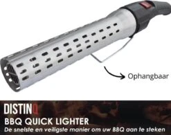 DistinQ BBQ Lighter Aansteker - Elektrische Barbecue Looftlighter Houtskool Starter Voor Barbecue, Grill En Open Haard - 2000 Watt -Keuken BBQ 1200x946 3