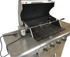 BBQNovation Elektrisch Draaispit Deluxe Met Extra Lang RVS Spit Geschikt Voor Meeste GAS BBQ's -Keuken BBQ 1200x968