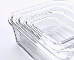 Joseph Joseph Nest Ovenschalen - Incl. Deksels - Glas - 4 Stuks -Keuken BBQ 1200x971