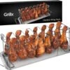GrillX Kippenvleugelhouder - Kiphouder Voor BBQ & Oven - RVS - BBQ Accesoires -Keuken BBQ 1200x996