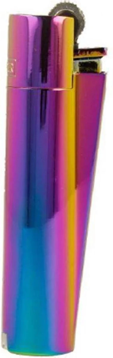 Metalen Clipper Aansteker - Vuursteenaansteker Icy 4 Metalen Clipper Aansteker - Vuursteenaansteker Icy - Afbeelding 2