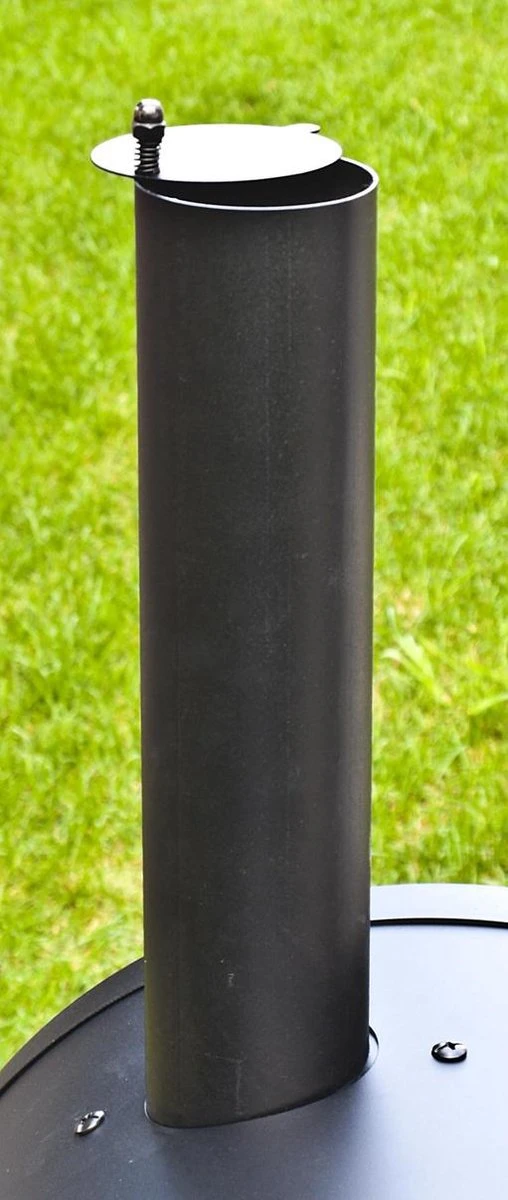 El Fuego Dakota - Barbecue - Smoker - Zwart - Grilloppervlak 66 X 41 Cm - Afmeting 132,5 X 66 X 122 Cm 8 El Fuego Dakota - Barbecue - Smoker - Zwart - Grilloppervlak 66 X 41 Cm - Afmeting 132,5 X 66 X 122 Cm - Afbeelding 6