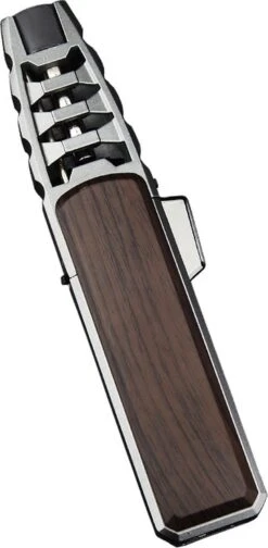 Merkloos Turbo Jetflame Aansteker - Gasbrander - Vuurwerk Torch - Crème Brûlée Brander - BBQ En Sigaren Aansteker - Windproof - Walnoothout Met Grijze Metalen Behuizing 17 Merkloos Turbo Jetflame Aansteker - Gasbrander - Vuurwerk Torch - Crème Brûlée Brander - BBQ En Sigaren Aansteker - Windproof - Walnoothout Met Grijze Metalen Behuizing -Keuken BBQ 588x1200 1
