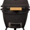 Patton Kamado Grill 13" - Keramisch - Kookoppervlak Ø 28 - Mat Zwart -Keuken BBQ 736x1200