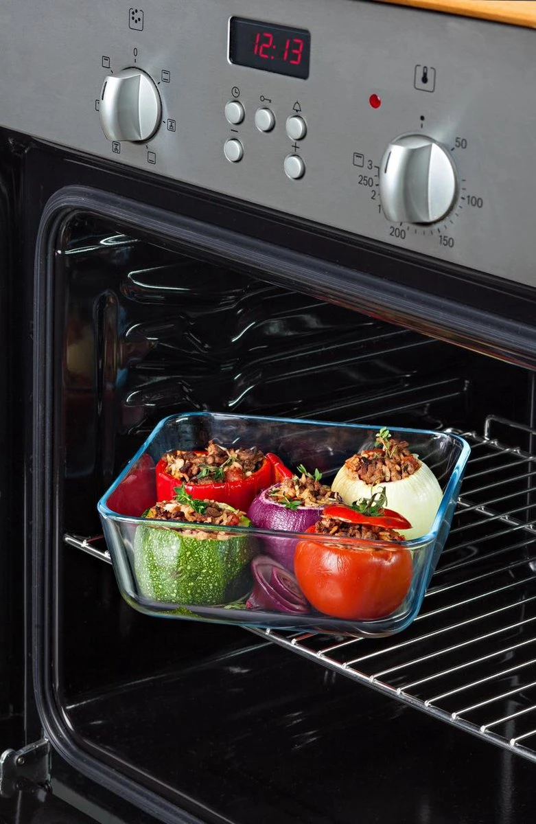 Pyrex - Cook & Freeze Schaal Vierkant Met Deksel 15 X 15cm - Transparant 9 Pyrex - Cook & Freeze Schaal Vierkant Met Deksel 15 X 15cm - Transparant - Afbeelding 7