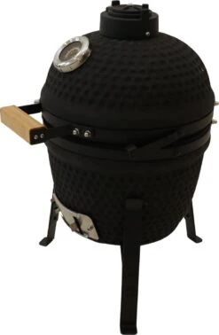 Patton Kamado Grill 13" - Keramisch - Kookoppervlak Ø 28 - Mat Zwart -Keuken BBQ 784x1200