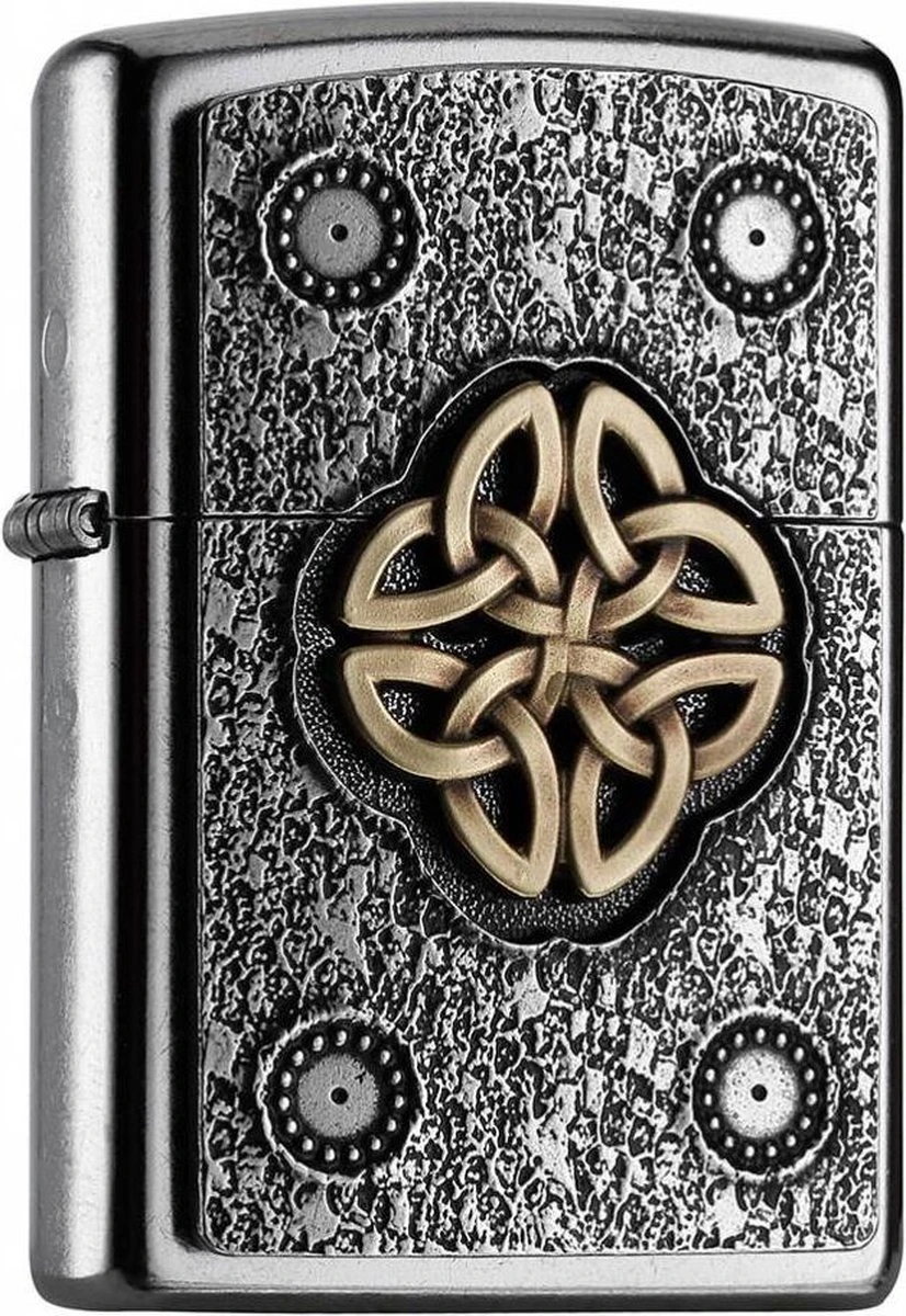 Aansteker Zippo Celtic Knot Emblem 3 Aansteker Zippo Celtic Knot Emblem