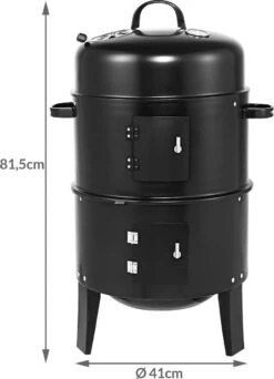 Merkloos Monzana Barbecue-ROKER-Grill-Oven 30 Merkloos Monzana Barbecue-ROKER-Grill-Oven -Keuken BBQ 867x1200 1