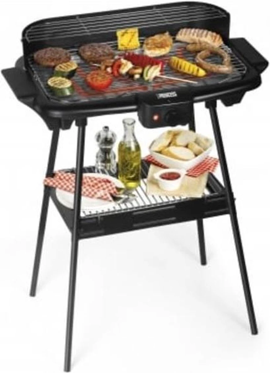 Princess 112247 Elektrische Barbecue – BBQ - Met En Zonder Statief Te Gebruiken - 47x28cm - 2000W 3 Princess 112247 Elektrische Barbecue – BBQ - Met En Zonder Statief Te Gebruiken - 47x28cm - 2000W