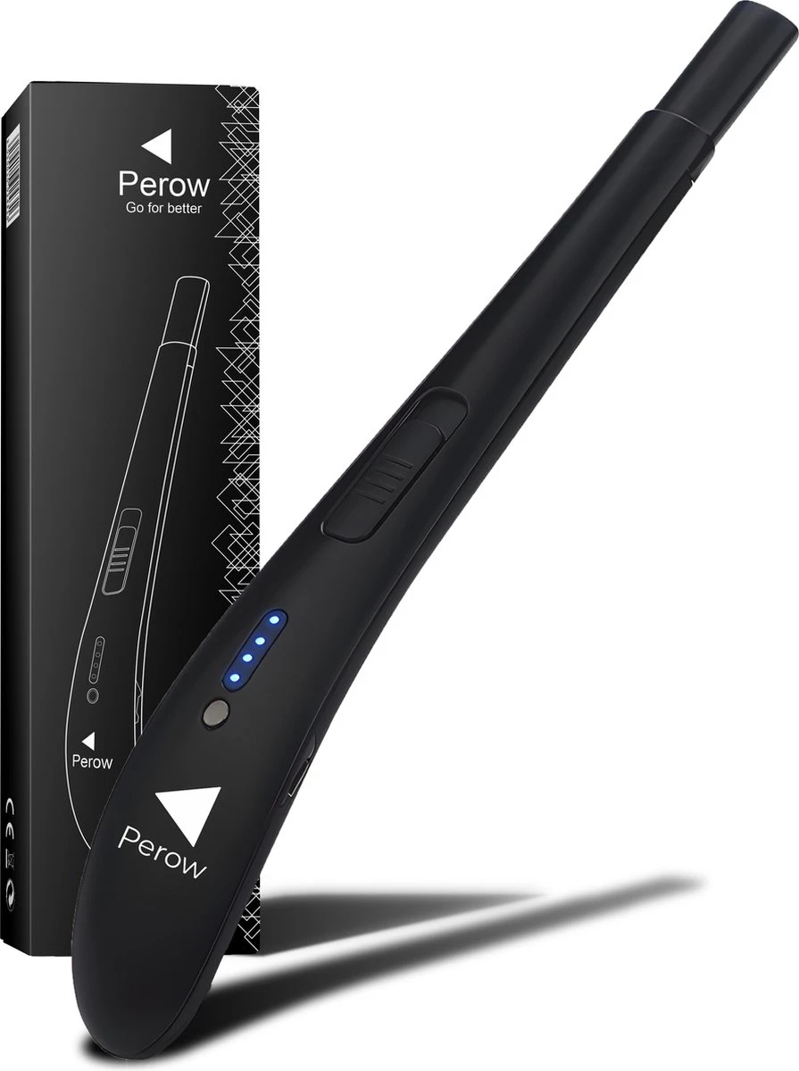 Oplaadbare Lange Elektrische Aansteker - Zwart - Duurzame Plasma Aansteker - Inclusief Cadeauverpakking - BBQ - Kaarsen 3 Oplaadbare Lange Elektrische Aansteker - Zwart - Duurzame Plasma Aansteker - Inclusief Cadeauverpakking - BBQ - Kaarsen