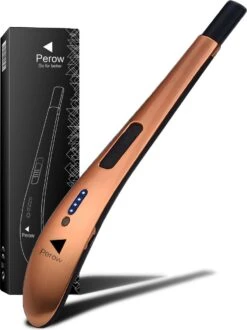 Oplaadbare Lange Elektrische Aansteker - Rose Goud - Duurzame Plasma Aansteker - Inclusief Cadeauverpakking - BBQ - Kaarsen