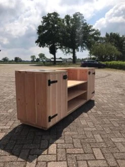 Buitenkeuken 'Schroef' | BBQ Ombouw | Buiten Koken -Keuken BBQ 900x1200 3