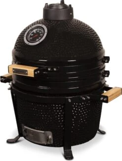 Patton Kamado 15" - Keramisch - Tafel Model - Premium Black - Medium - Zwart -Keuken BBQ 907x1200