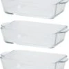 3x Rechthoekige Glazen Mini Ovenschaal 500 Ml 20 X 11 X 5 Cm - Ovenschotel Schalen -Keuken BBQ 951x1200 1